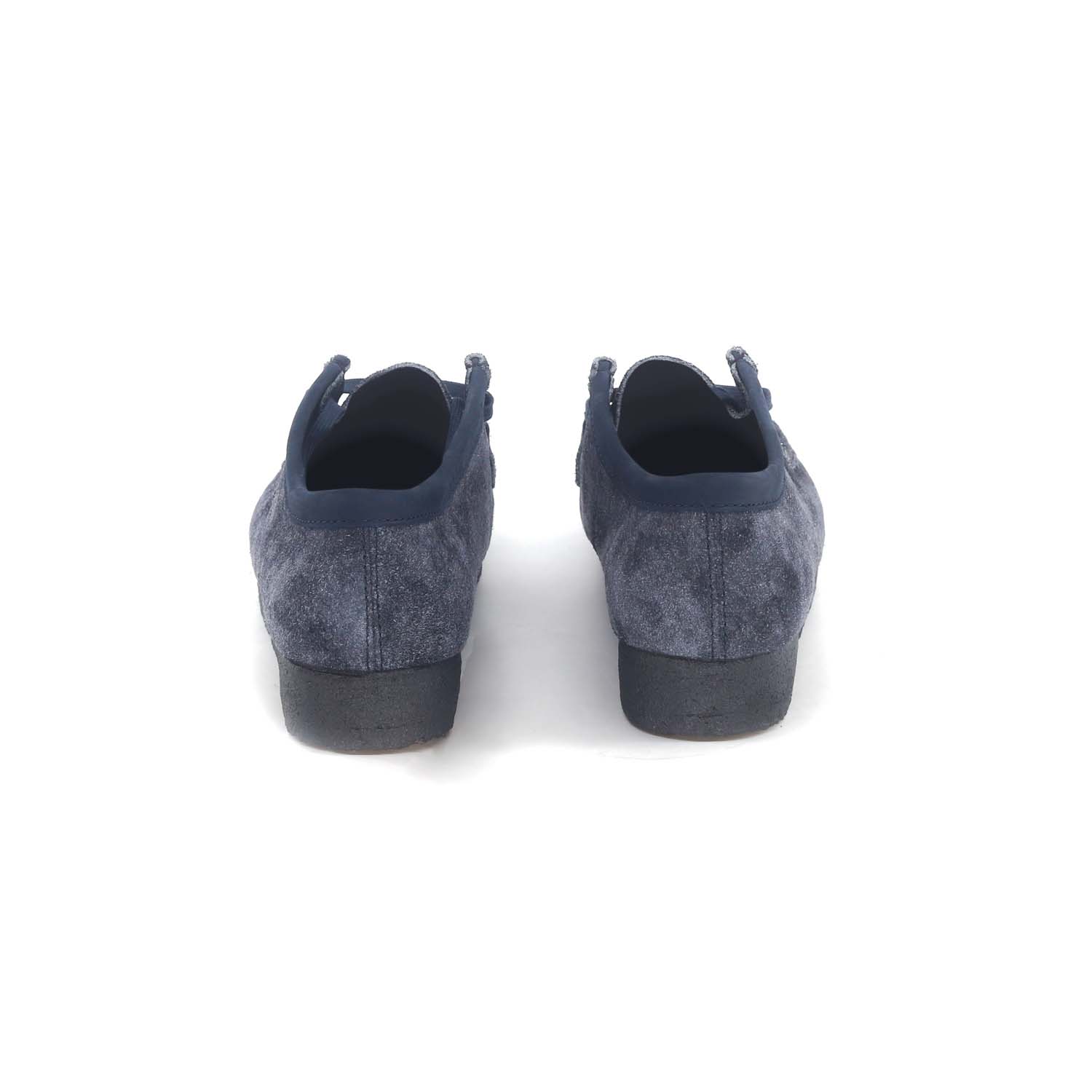 Clarks Wallabee Camoscio Ink Hairy
